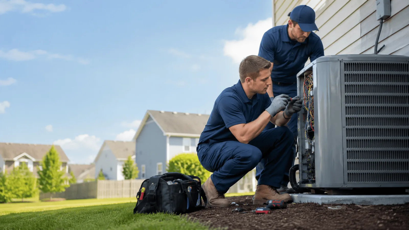 Heat Pump Installation in Aubrey, TX near me